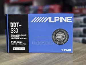 Alpine 180watts DDT-S30 Balanced Dome Tweeters