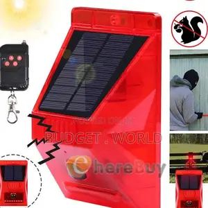 Black Market!Alarm Strobe Light,Motion Sensor Alarm Outdoor