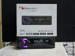 Nakamichi Single Din Car Radio With Bluetooth, Fm, Usb, Aux