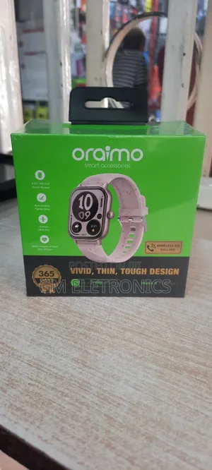 Oraimo Smart Watch 5-Osw-805 Berry Grey.
