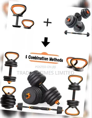 6in1 Adjustable Kettle Bell Weights 30kg