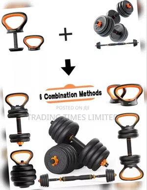 6in1 Adjustable Kettle Bell Weights 50kg