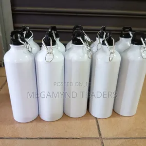 Water Bottle 750ml/Aluminium Water Bottle White