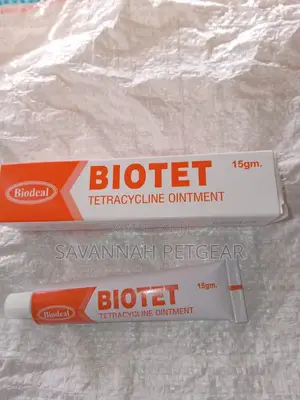 Biotet Tetracycline Cream for Treating Fowl Pox Wounds - 15g
