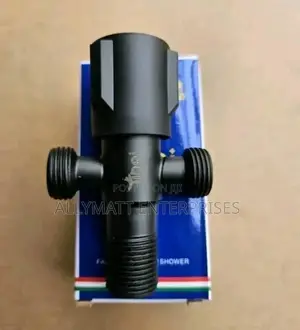 Black Cross Angle Valve