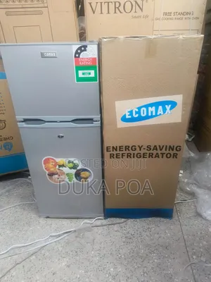 Ecomax 118 Litres Double Door Fridge