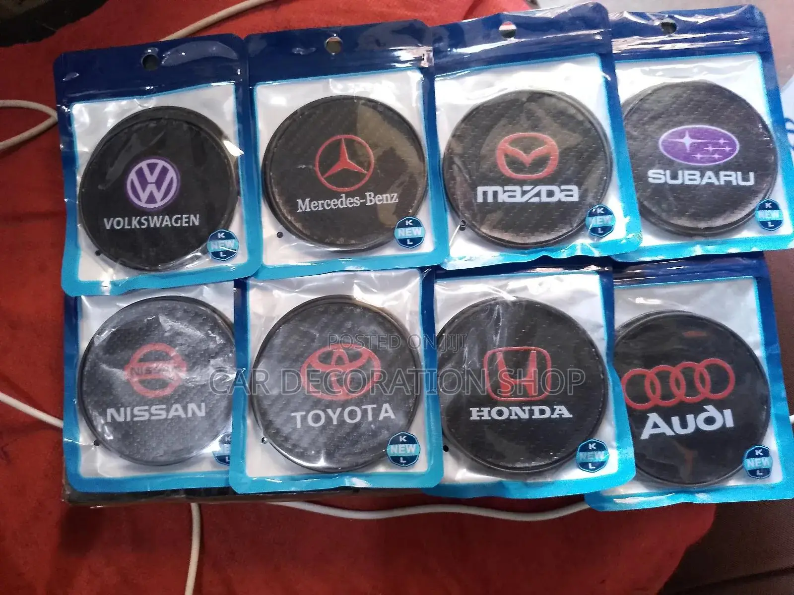 Different Car Models Car Cup Holder Mat