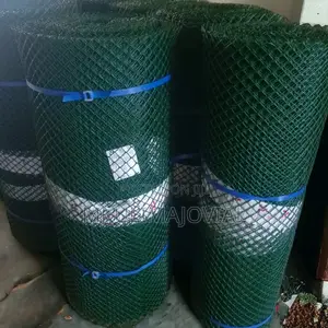 Dark Green Roll Plastic Mesh