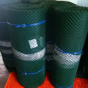 Heavy Gauge Dark Green Plastic Mesh Mesh