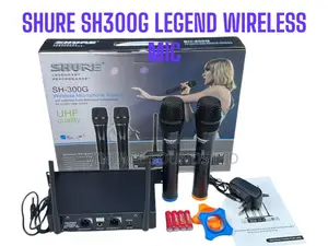 Shure Legendary Sh300g Wireless Microphone System (Pair)
