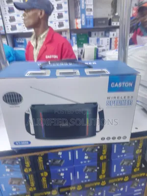 Caston Wireless Speaker With Solar