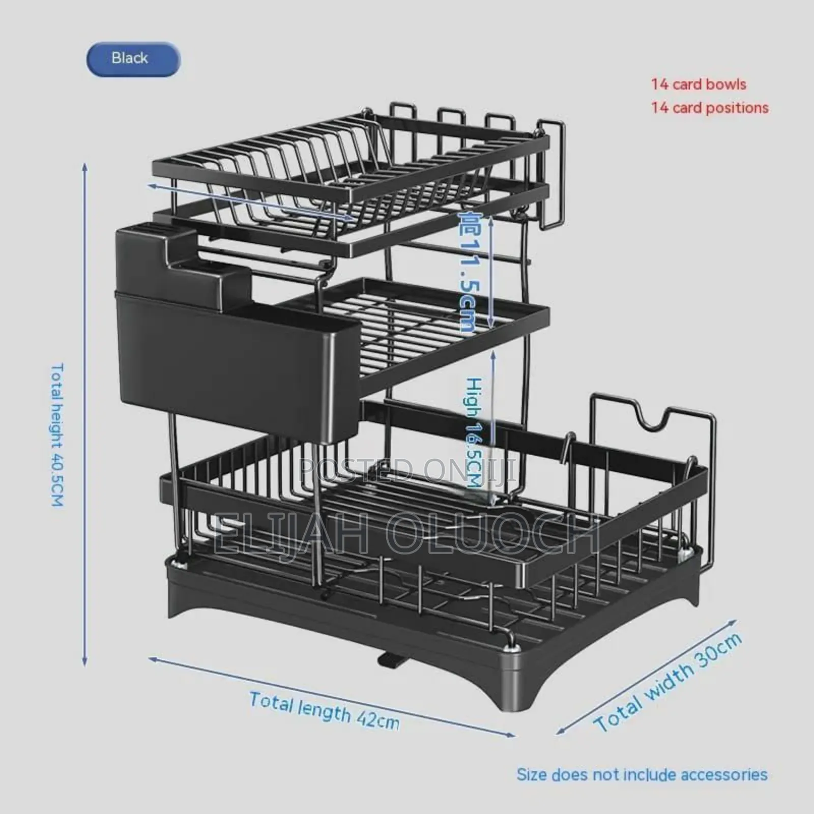3 Layer Classy Dish Rack