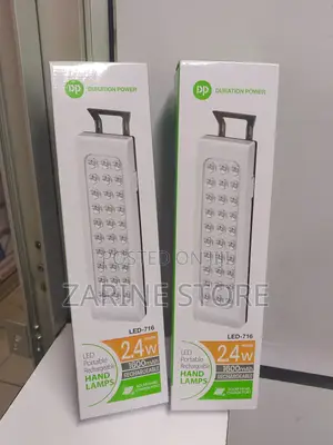 Led Portable Rechargeable Hand Lamps 1600mah