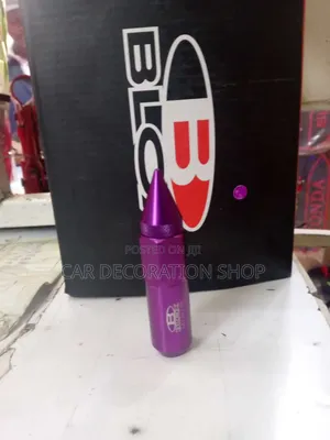 20pcs Rim Decoration Purple Bullets Nuts