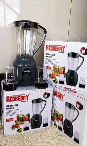 Electric 2in1 Redberry Blender