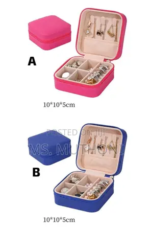 Portable Travel Storage Organizer Jewelry Case *
