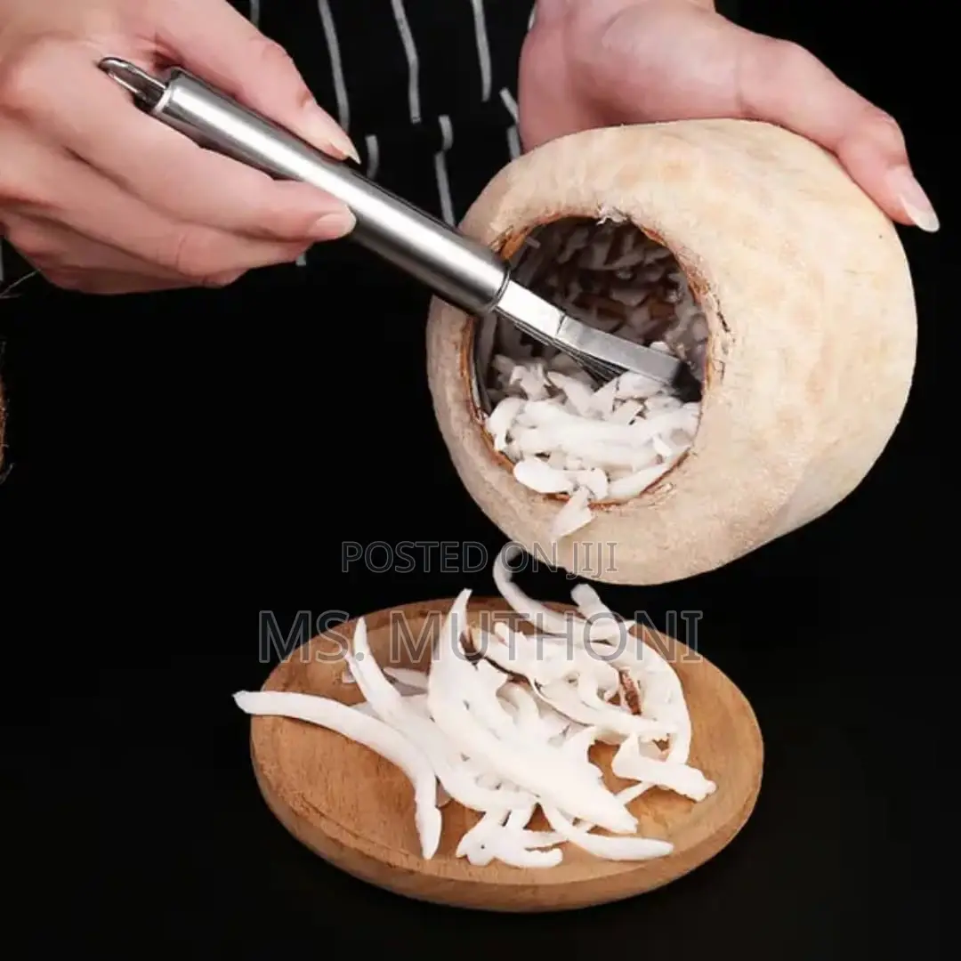Stainless Steel Coconut Grater.
