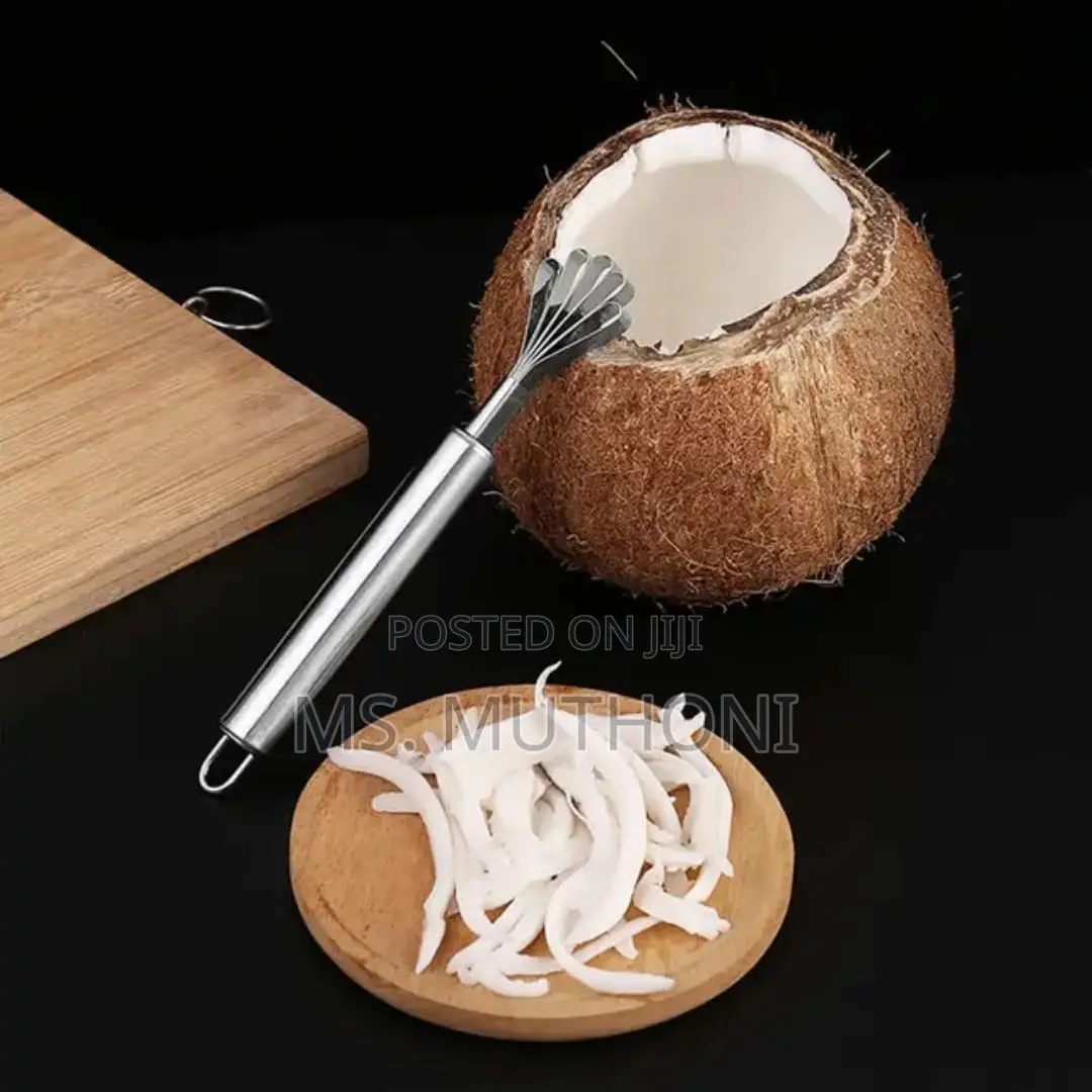 Stainless Steel Coconut Grater.