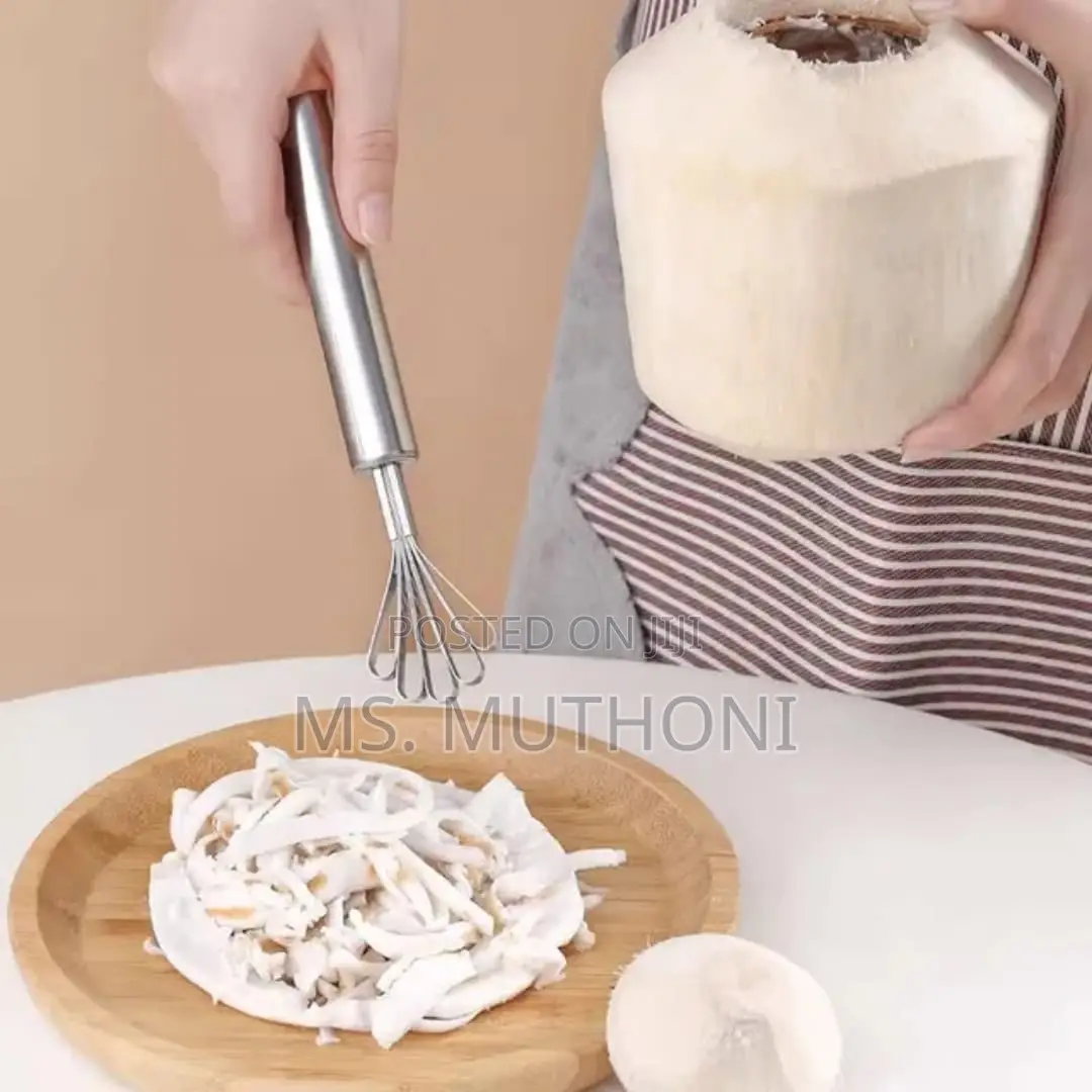 Stainless Steel Coconut Grater.
