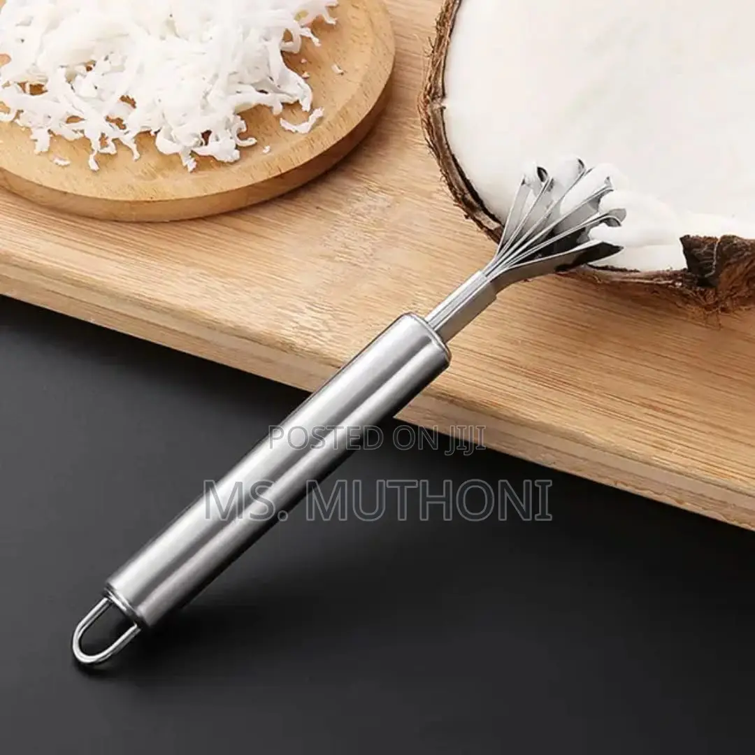 Stainless Steel Coconut Grater.