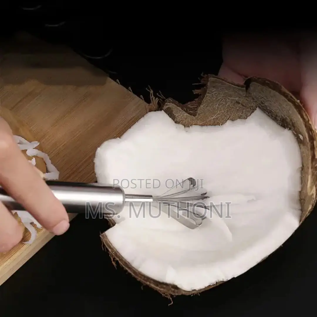 Stainless Steel Coconut Grater.