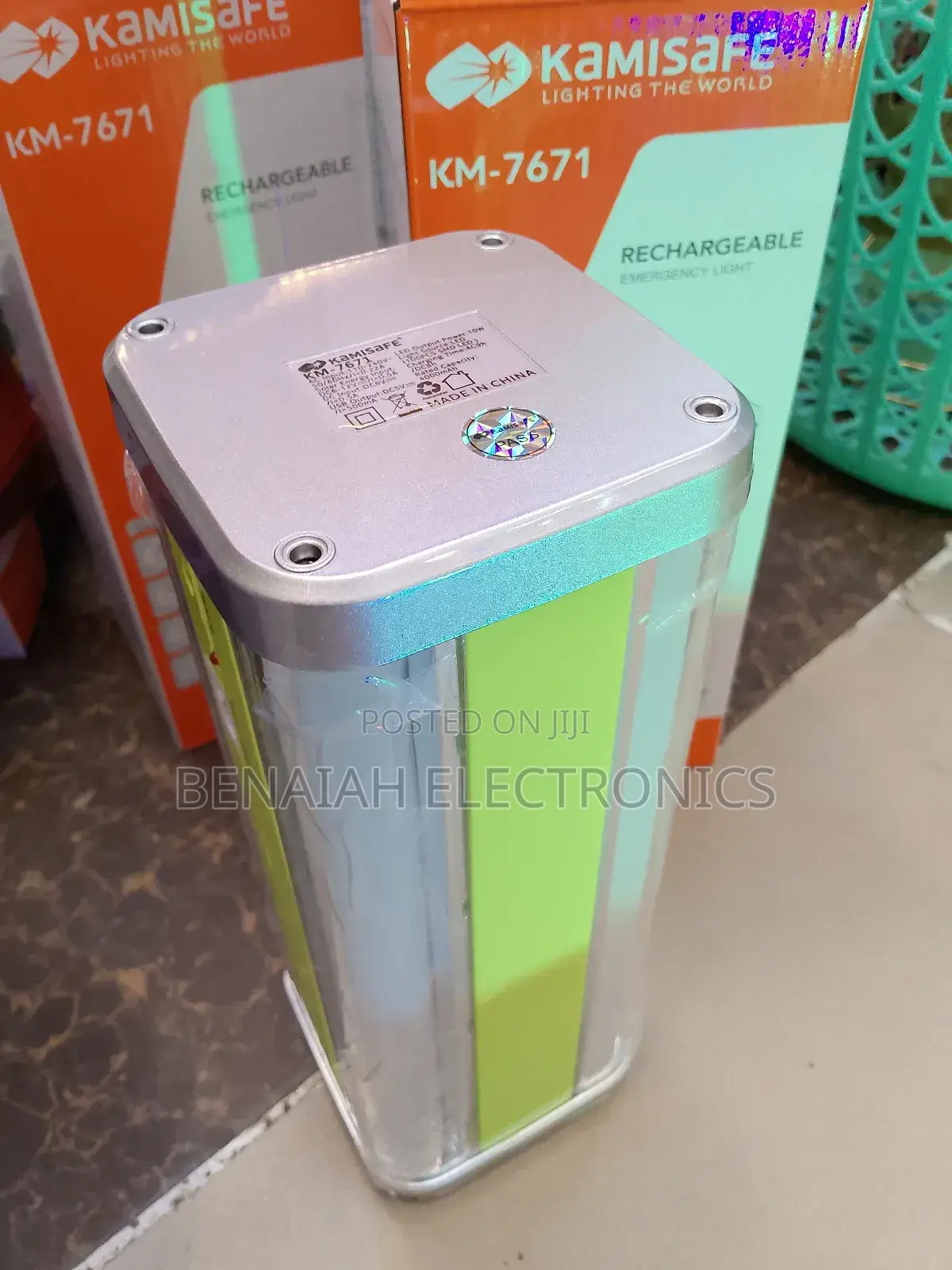 Kamisafe Km 7576 Rechargeable EM.Light