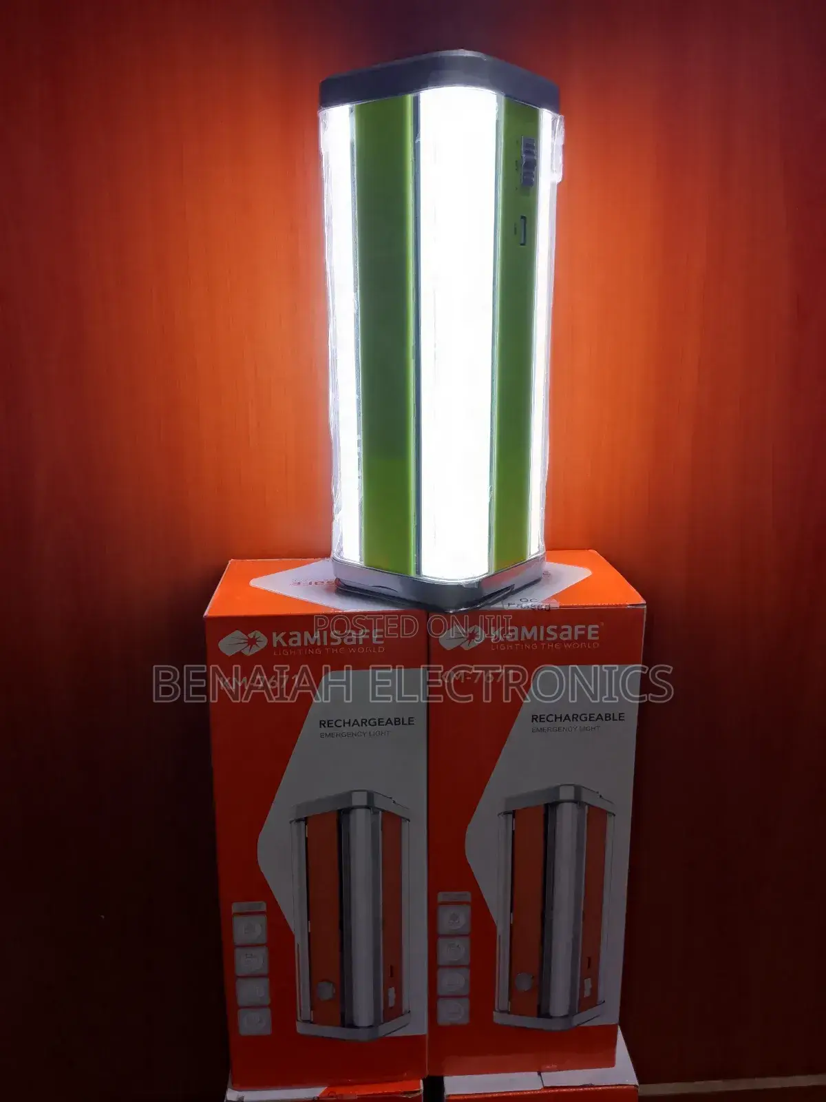 Kamisafe Rechargeable Lamps With Light Adjustable Knob