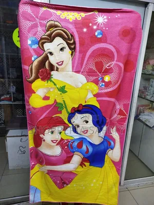 Cute Girls Cartoon Themed Towels