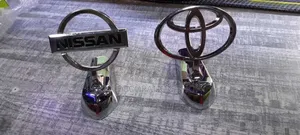 Bonnet Stand Chrome Silver Nissan or Toyota Logo Decoration