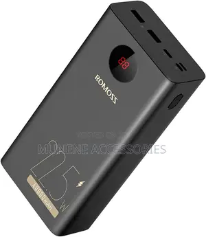 Romoss 40000mah Power Bank, 22.5W Pd20w USB C Battery Pack