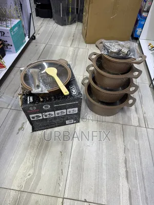 Original Bosch 11 Piece Granite Cookware Sufuria Set
