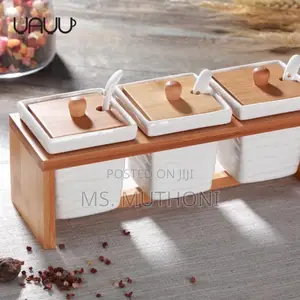 3pcs Ceramic Canister Set.