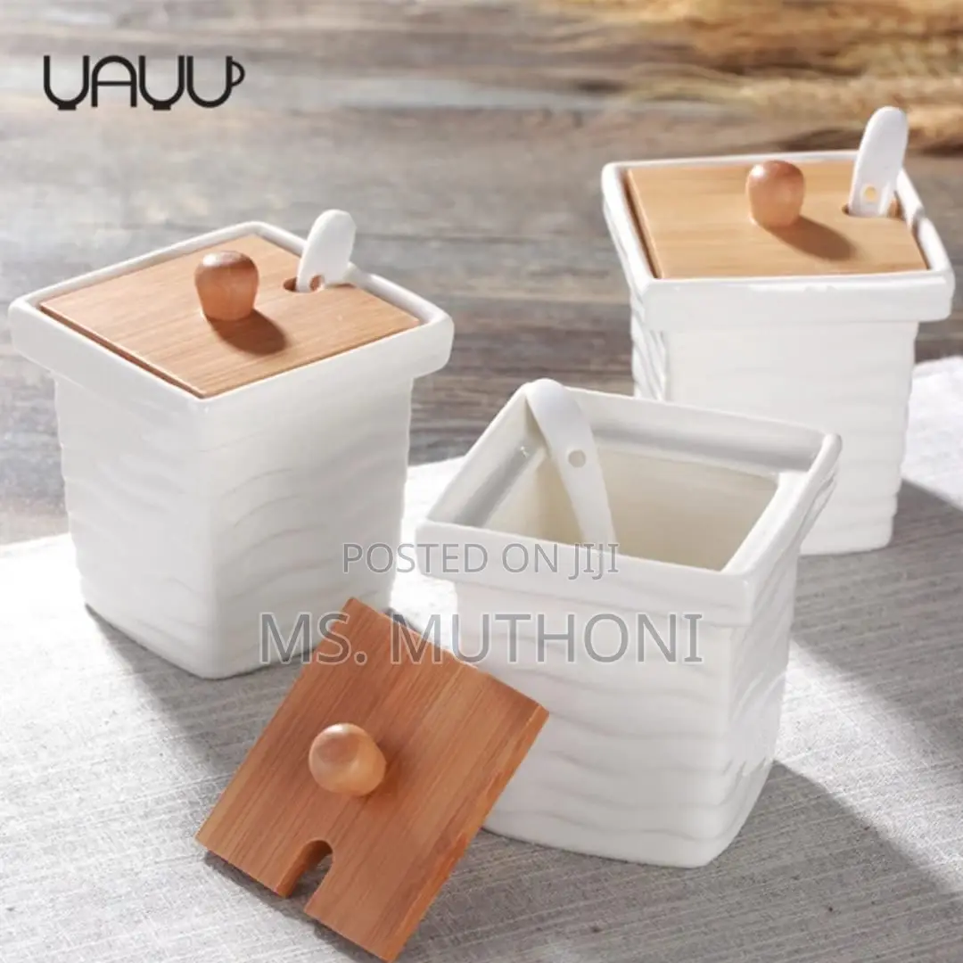 3pcs Ceramic Canister Set.