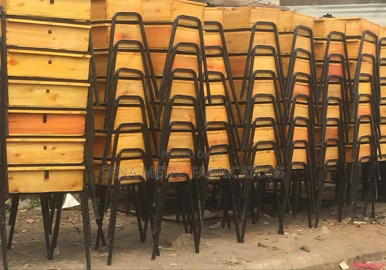 Lockers and Chairs
