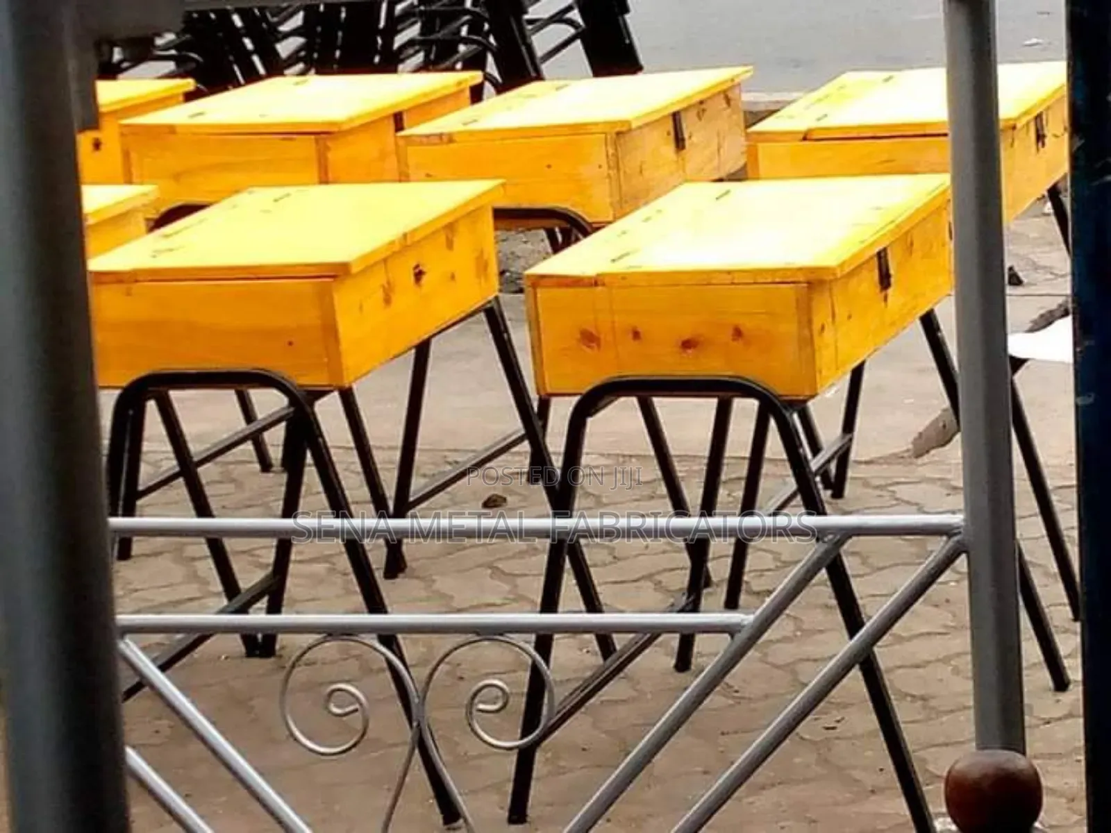 Lockers and Chairs