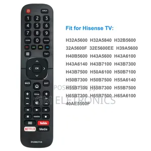 EN2BB27HB Fit for Hisense TV Remote H32A5600 H32A5840