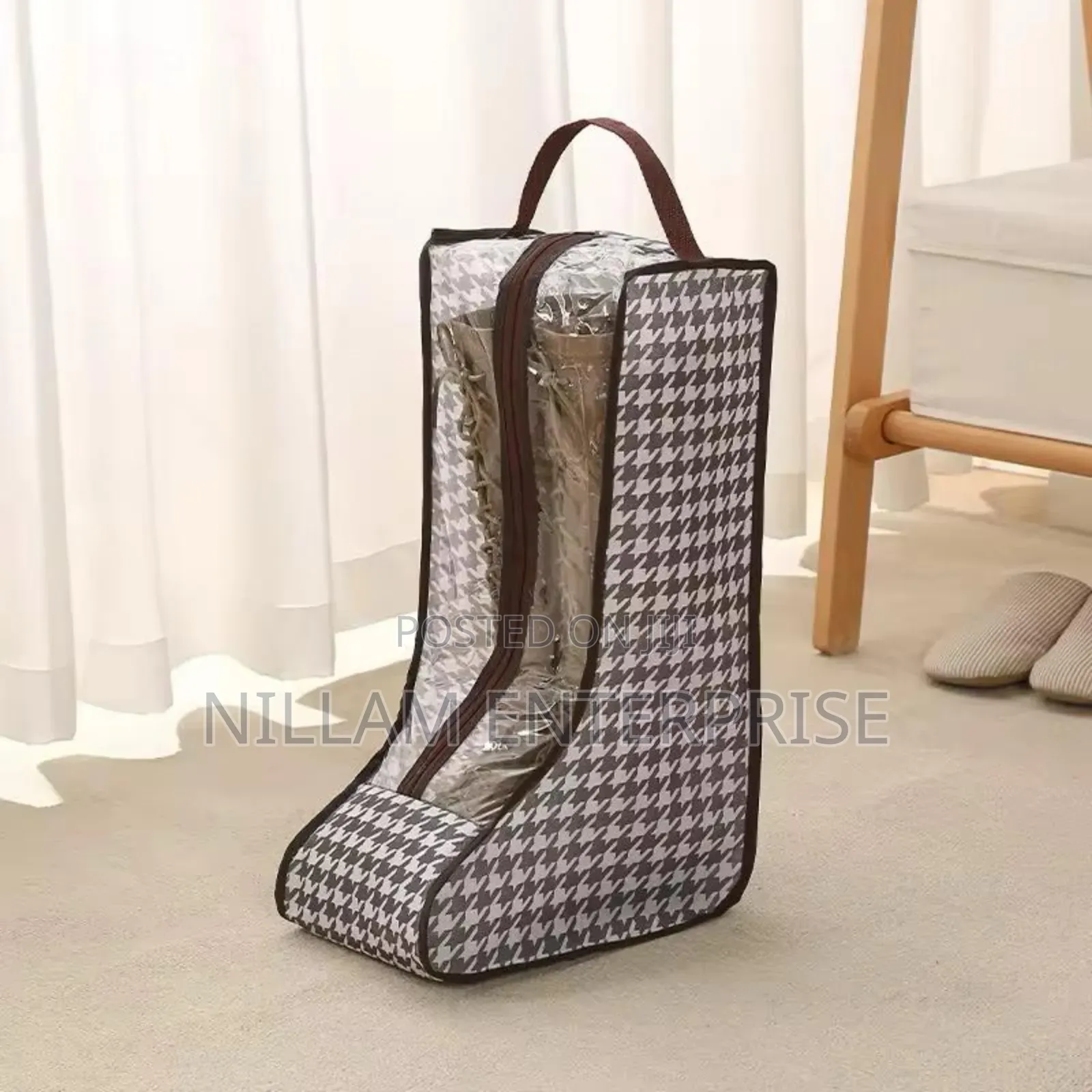 4pcs Boot / Shoes Storage Bag Set With Handles