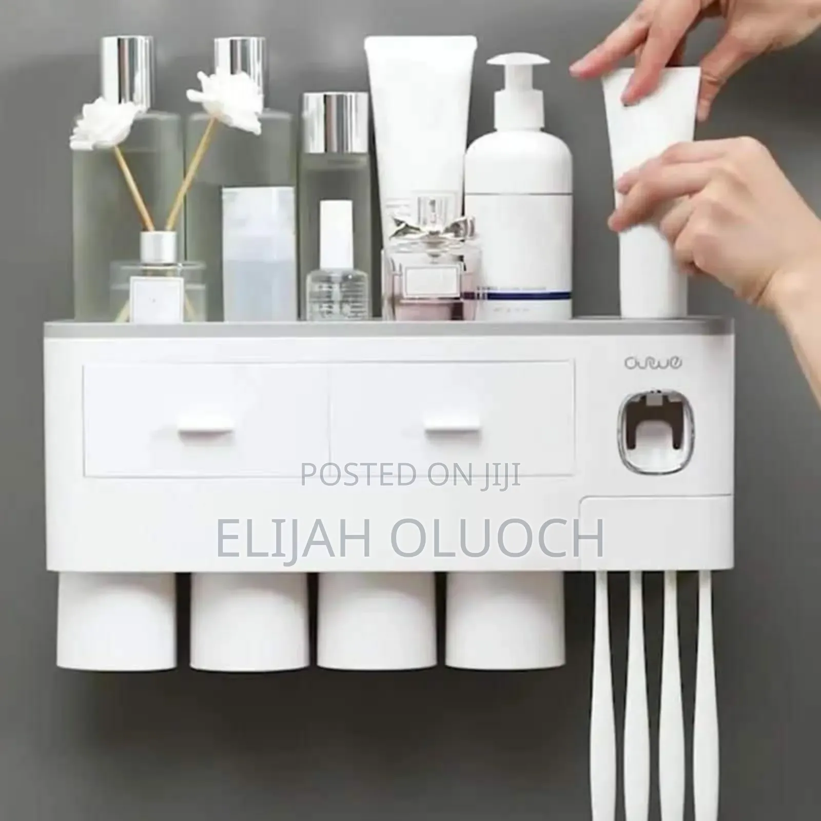 Automatic Toothpaste Dispenser With 4 Cups