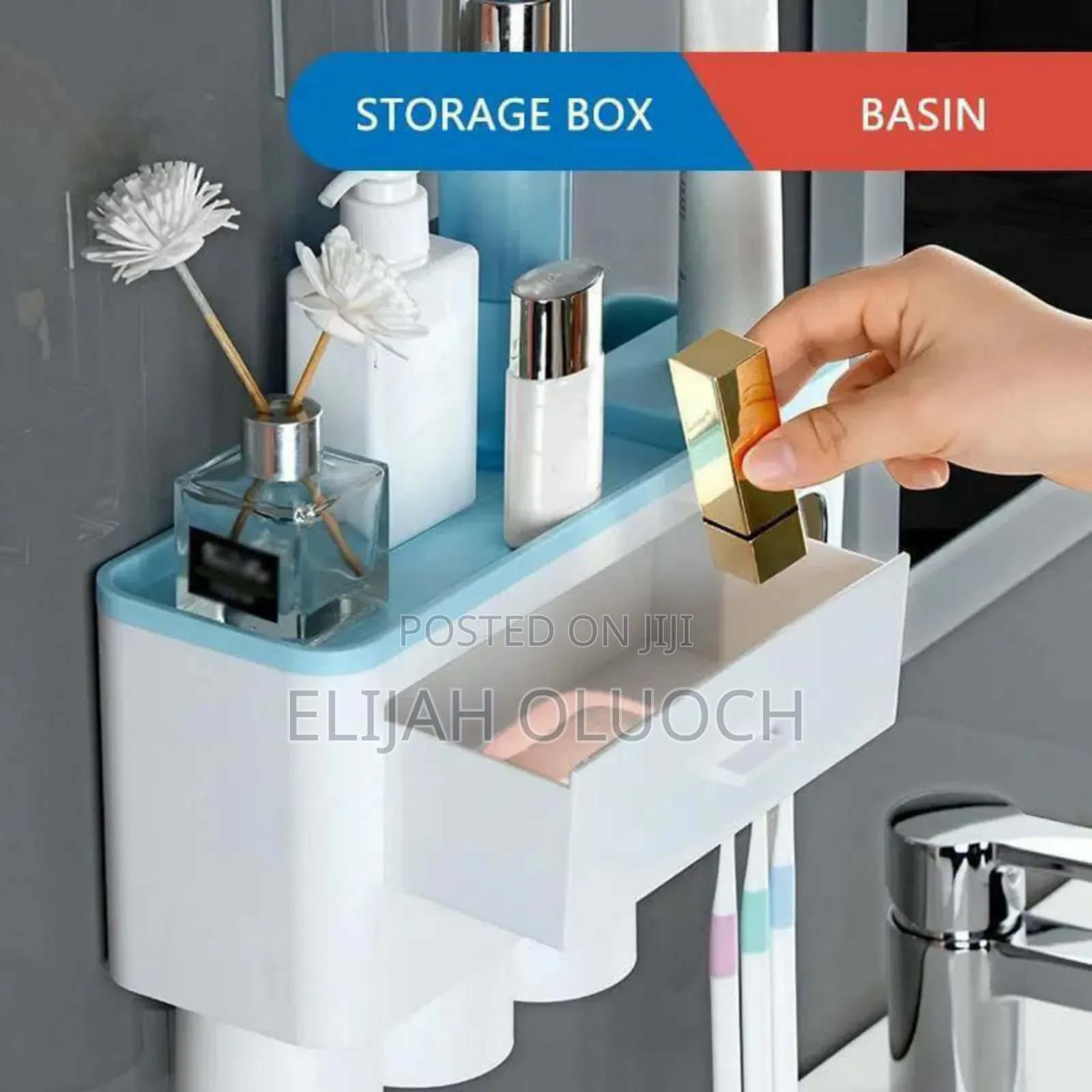 Automatic Toothpaste Dispenser With 4 Cups