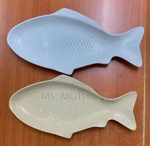 Melamine *FISH* Plate FM-22486 15inch