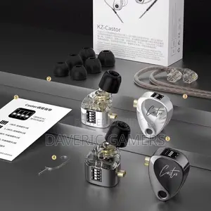 KZ Castor In Ear Wired Earphones 2DD Dynamic