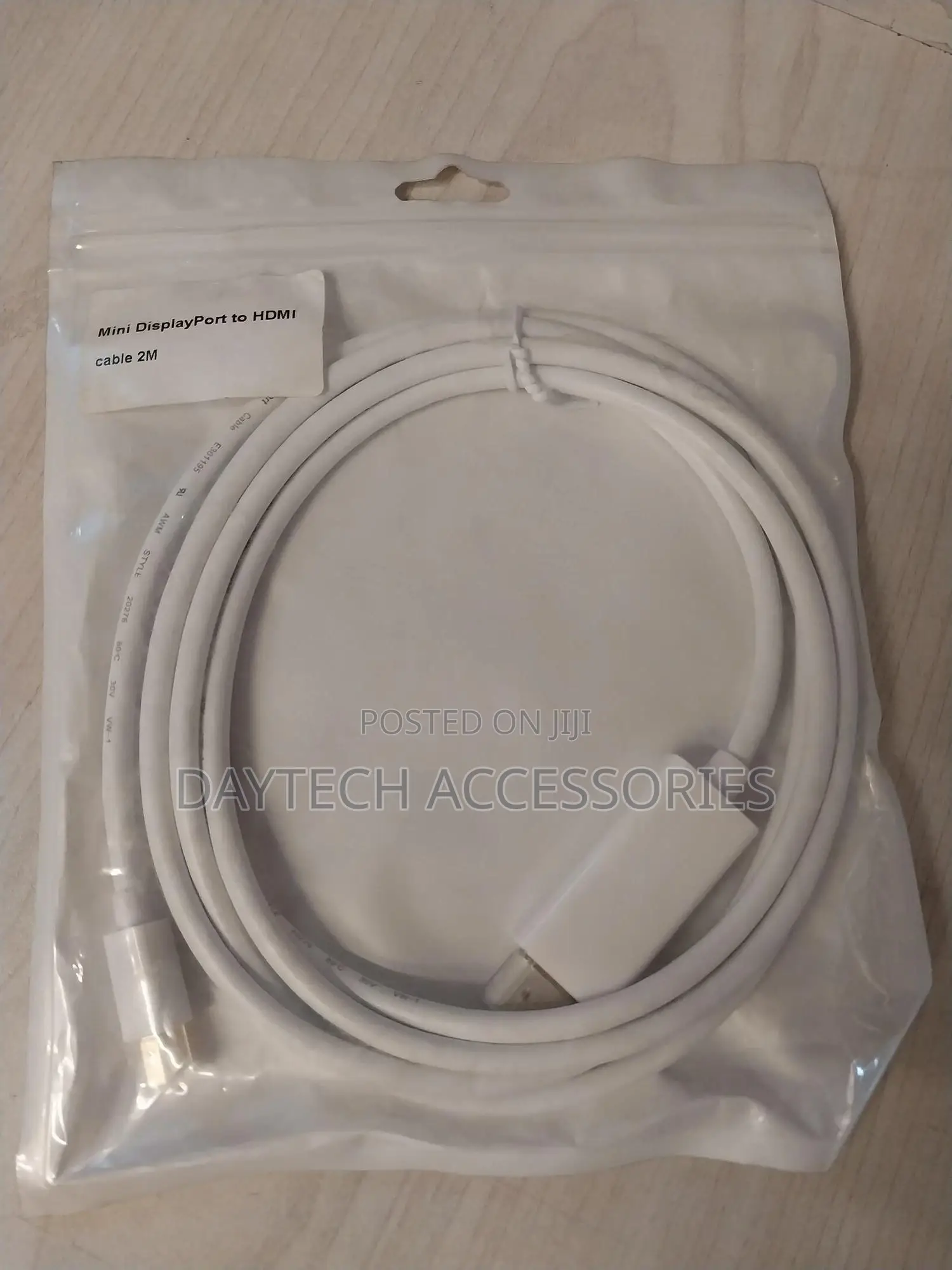 6.6ft (2m) Mini Displayport to Hdmi Cable - 30hz Video -
