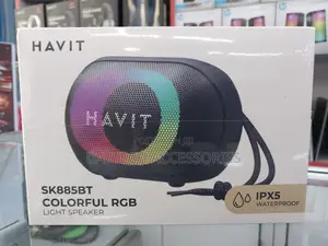 Havit Sk885bt RGB Waterproof Portable Bluetooth Speaker