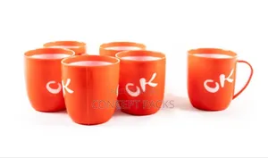 CK Plastic Cups 60pcs Set -Red