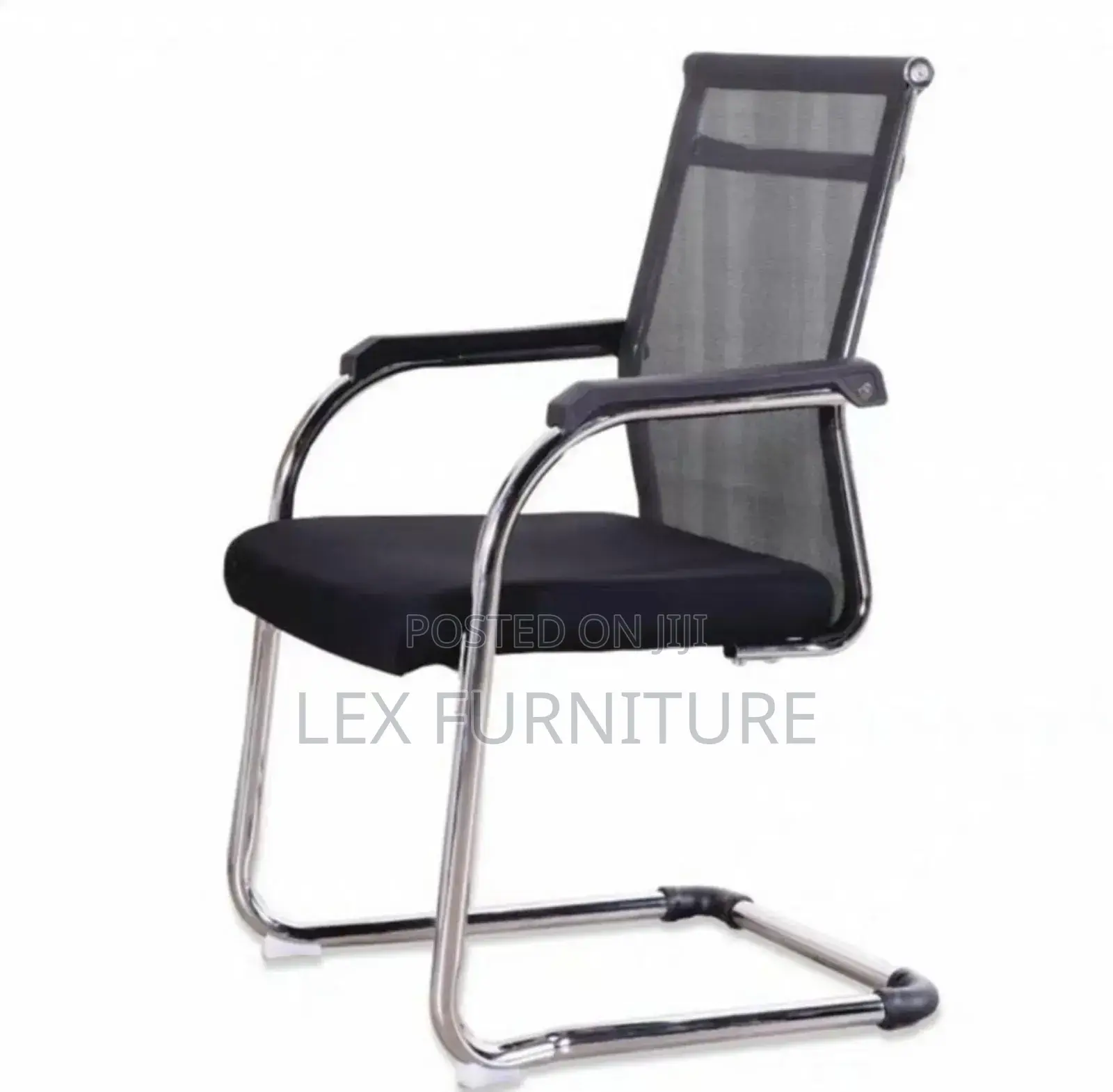 Black Waiting Office Chair