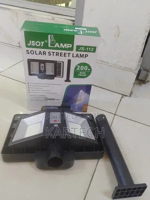 Jsot 200w Js-112 Motion Sensor Solar Street Light/Lamp