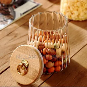 Glass Storage Containers/Jars/Canisters 500ml