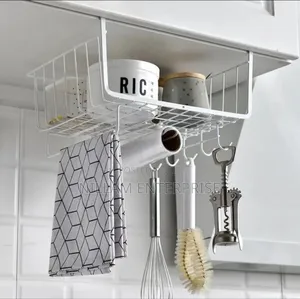 Metallic Under Shelf Rack
