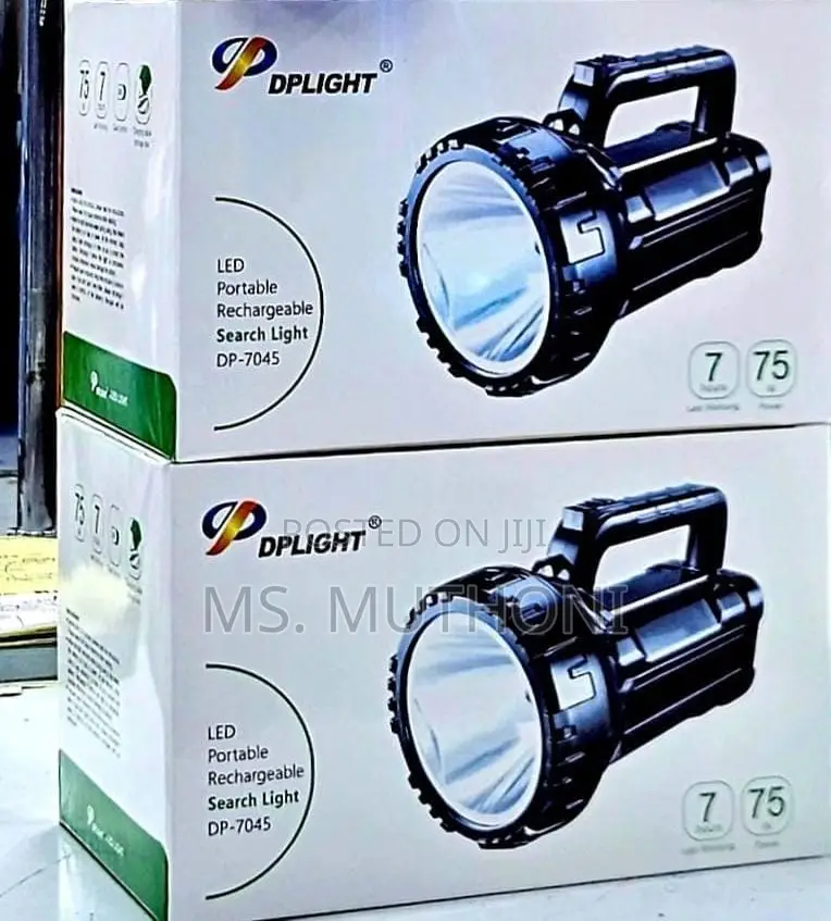 Dp Portable Bright Led Rechargeable Torch*