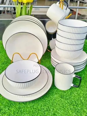 Kitchen 24 PCS Concise Dinner Set